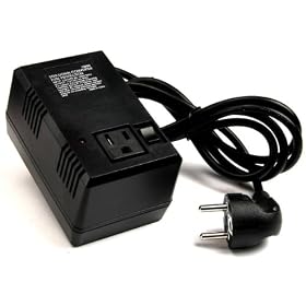 VCT VTM-150GS - Deluxe 220/240V Step Down Travel Voltage Converter To Use USA Products in Europe & Asia - Good For Laptops & Chargers etc