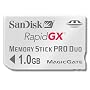 SANDISK RAPID GX PRO DUO 1GB GAMING