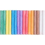 RoseArt Color Chalk, 16-Pieces, Assorted Colors, Packaging May Vary (CXY77)