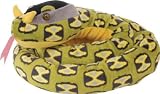 Wild Republic Rhino Viper Snake Plush-54″