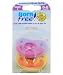 BornFree 2x Pacifiers for Day and Night Use 0-6 months BPA FREE