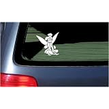 TINKERBELL - Disney - Car, Truck, Notebook, Vinyl Decal Sticker #1035 | Vinyl Color: White