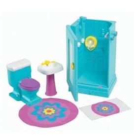 Dora Deluxe Dollhouse Furniture - Bathroom
