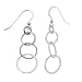 ZEEme Silver Damenohrhaken "Kreise" 301230010