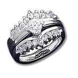 Sterling Silver CZ (Cubic Zirconia) Ring Set