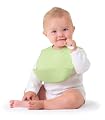 Kiddopotamus Bibbity Rinse & Roll Bib 2 Pack, Green