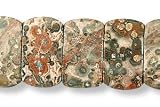 Leopardskin Jasper Stretch Bracelet Gift Boxed Jewelry