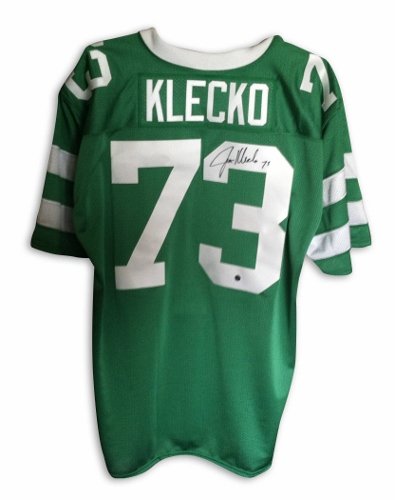 Joe Klecko New York Jets Autographed Throwback Jersey
