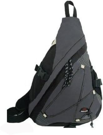 20"ADVENTURER SLING MESSENGER SHOULDER Daypack SINGLE STRAP BACKPACK BAG-Zinc Gray