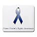 Crime Victim's Rights Awareness Ribbon Mouse Pad