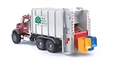 Bruder Mack Granite Back Loading Garbage Truck