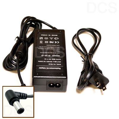Replacement 64W AC Laptop Adapter for SONY Vaio VGN-TXN VGN-TXN29NL Power Give Cord Charger