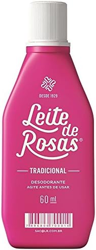 Linha Tradicional Leite de Rosas - Desodorante Corporal Leite de Rosas 60 Ml - (Leite de Rosas Classic Collection - Milk of Roses Body Deodorant 2.03 Fl Oz)