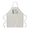 I Love Cooking With Wine Apron - Natural
