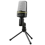 Fotga Condenser Sound Studio Recording Microphone Mic w/ Stand for PC Laptop Gaming Skype MSN Fotga Condenser Sound Studio Recording Microphone Mic w/ Stand for PC Laptop Gaming Skype MSN