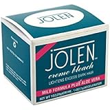 Jolen Creme Bleach, Mild Plus Aloe Vera, 1 Ounce