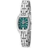 Miami Dolphins Watches : Fossil Miami Dolphins Ladies Stainless Steel Analog Cushion Watch