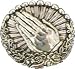 Mens PRAYING HANDS WITH VINES Punk Rock Metal Belt Buckle