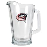 Columbus Blue Jackets Large Glass Beer Pitcher