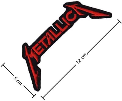 The Metallica Music Band Logo Embroidery Iron-on Patch