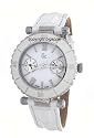 GUESS? Women's GUESS? Collection White Leather Watch #15018L1