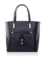 Giulia Monti Bolso asa de mano Toscana (Azul)