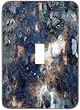 Light Switchplate Cover - Single Toggle - Metal-Designer Switch Plate: Texture - (SCSTX-042)