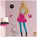 Barbie Mega Decal Pack - Includes 1 Giant Barbie Wall Decal (13 Pieces) and 29 Wall Decals