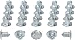 Nokian Replacement Studs for Tires bag/25