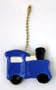 Ceiling Fan Pull Chain: Blue Train