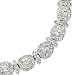 Katie Holmes Wedding Cubic Zirconia Silver Engagement Necklace