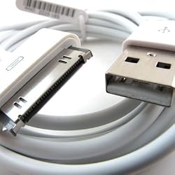 6FT USB Data Sync Cable Apple iPhone 4 3GS iPod iPad