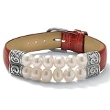 Pearl/Leather Bracelet 8