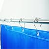 Spirella Anello Chrom Shower Curtain Rings Chromed Steel 12 Pieces