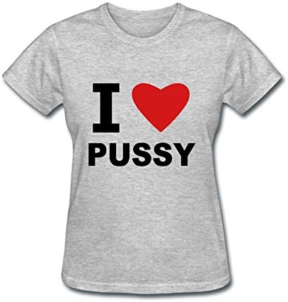 Modleshirt Women's I Love Pussy Short Sleeve T-Shirt