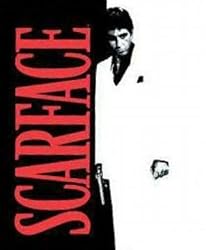 Scarface Fleece Blanket - Silhouette - 50x60
