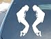 All Products : MICHAEL JACKSON 2 STICKER SET - Sticker Decal - White 24"