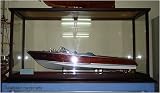 Wooden Speed Boat Display Case – P020