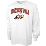 NCAA Southern Utah Thunderbirds Youth White Bare Essentials Long Sleeve T-shirt