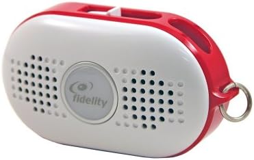 Fidelity Mist Plus Portable Speaker for all MP3 players (Red)