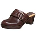 FRYE Women's Cheryl Braided Strap Clog,Dark Brown,6.5 M