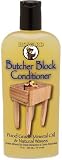 Howard Naturals BBC012 Butcher Block Conditioner Food Grade Mineral Oil and Natural Waxes, 12-Ounces
