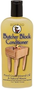 Howard BBC012 Butcher Block Conditioner, 12-Ounce