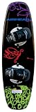 Kwik Tek Airhead Heart Attack Wakeboard with Clutch Binding (135cm)