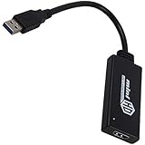 niceEshop(TM) USB3.0 to HDMI Converter Adapter Cable (Black)
