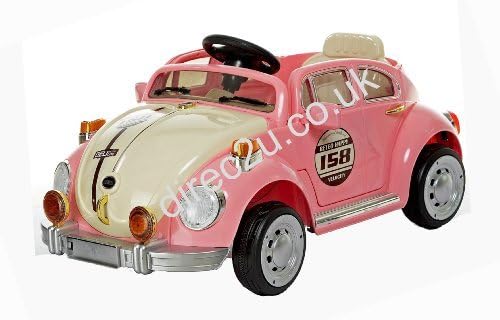 Kids Beetle, Bug style electric ride-on car, 2 motors, remote