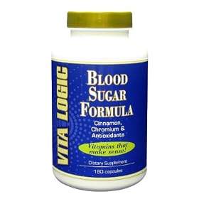 Vita Logic - Blood Sugar Formula - Cinnamon Chromium & Antioxidants