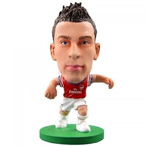 Arsenal F.C. SoccerStarz Koscielny- laurent koscielny- soccerstarz figure- 2 inches tall- with collectors card- in blister pack- official licensed product