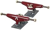 Venture Cherry Bliss Low (Set of 2) Skateboard Trucks - 5.0 Inch - Cherry Red Hanger / Gloss Grey Base