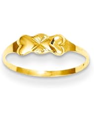 14k Madi K Heart Baby Ring